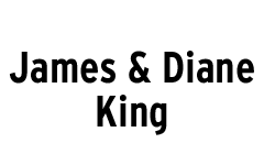 James and Diane King wordmark